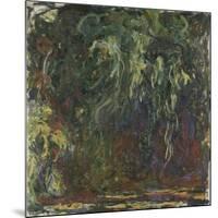 Saule pleureur-Claude Monet-Mounted Giclee Print
