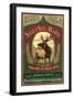 Sault Ste. Marie, Michigan - Elk Pale Ale-Lantern Press-Framed Art Print