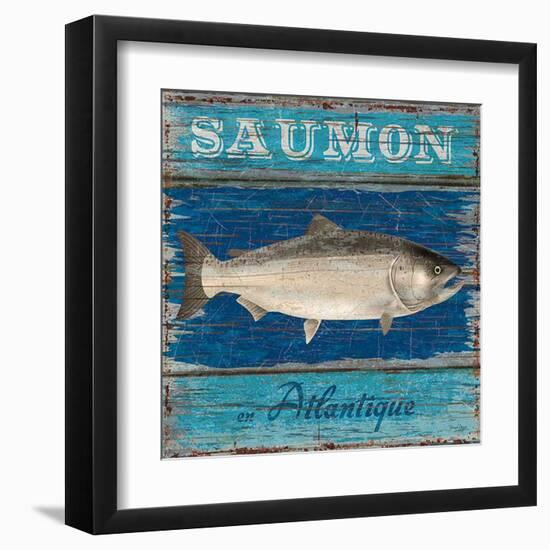 Saumon-Bruno Pozzo-Framed Art Print