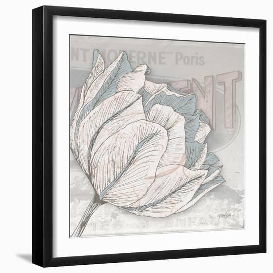 Saumur Fleur 2-Diane Stimson-Framed Art Print