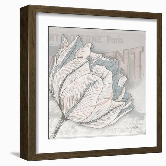 Saumur Fleur 2-Diane Stimson-Framed Art Print