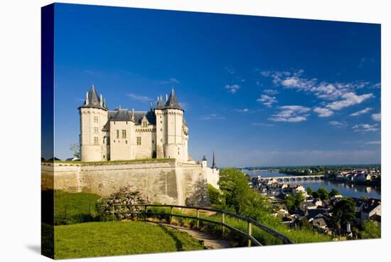 Saumur, Pays-De-La-Loire, France-phbcz-Stretched Canvas