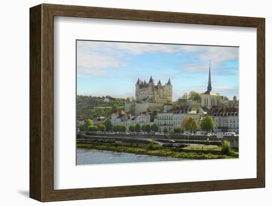 Saumur, Pays-De-La-Loire, France-neirfy-Framed Photographic Print