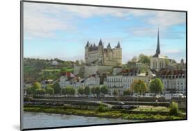 Saumur, Pays-De-La-Loire, France-neirfy-Mounted Photographic Print