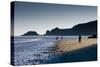 Saundersfoot Beach-Charles Bowman-Stretched Canvas