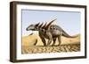 Sauropelta, a Nodosaurid Dinosaur from the Cretaceous Period-null-Framed Art Print