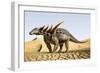 Sauropelta, a Nodosaurid Dinosaur from the Cretaceous Period-null-Framed Art Print