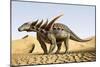 Sauropelta, a Nodosaurid Dinosaur from the Cretaceous Period-null-Mounted Art Print