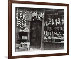 Sausage Market-null-Framed Art Print