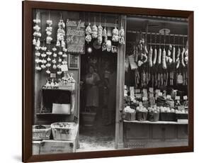 Sausage Market-null-Framed Art Print