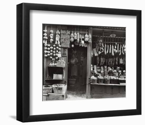 Sausage Market-null-Framed Art Print