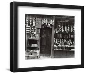 Sausage Market-null-Framed Art Print