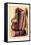 Sausage-null-Framed Stretched Canvas