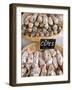 Sausages at Market Day, Sarlat, Dordogne, France-Doug Pearson-Framed Photographic Print