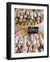 Sausages at Market Day, Sarlat, Dordogne, France-Doug Pearson-Framed Photographic Print