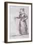 Sausages, C1660, from Cries of London, (C1819)-John Thomas Smith-Framed Giclee Print
