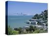 Sausalito, a Town on San Francisco Bay in Marin County, California, USA-Fraser Hall-Stretched Canvas