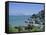 Sausalito, a Town on San Francisco Bay in Marin County, California, USA-Fraser Hall-Framed Stretched Canvas