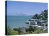 Sausalito, a Town on San Francisco Bay in Marin County, California, USA-Fraser Hall-Stretched Canvas