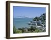 Sausalito, a Town on San Francisco Bay in Marin County, California, USA-Fraser Hall-Framed Premium Photographic Print