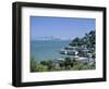 Sausalito, a Town on San Francisco Bay in Marin County, California, USA-Fraser Hall-Framed Photographic Print