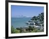 Sausalito, a Town on San Francisco Bay in Marin County, California, USA-Fraser Hall-Framed Photographic Print