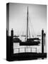 Sausalito Sailboat-John Gusky-Stretched Canvas