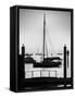 Sausalito Sailboat-John Gusky-Framed Stretched Canvas