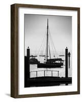 Sausalito Sailboat-John Gusky-Framed Photographic Print