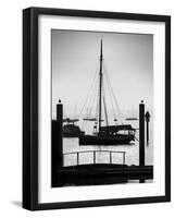 Sausalito Sailboat-John Gusky-Framed Photographic Print