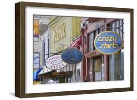 Sausalito street signs, California-Anna Miller-Framed Photographic Print