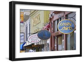 Sausalito street signs, California-Anna Miller-Framed Photographic Print