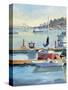 Sausalito Sunbow-Kay Carlson-Stretched Canvas