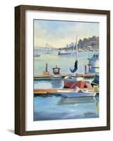 Sausalito Sunbow-Kay Carlson-Framed Premium Giclee Print