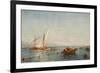 Sausset, environs de Marseille, la pêche au thon-Félix Ziem-Framed Giclee Print