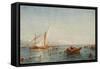 Sausset, environs de Marseille, la pêche au thon-Félix Ziem-Framed Stretched Canvas