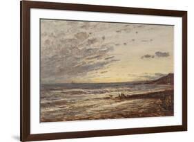 Sausset: le bord de la mer-Félix Ziem-Framed Giclee Print