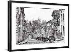 Sauveterre evening France, 2010-Vincent Alexander Booth-Framed Giclee Print