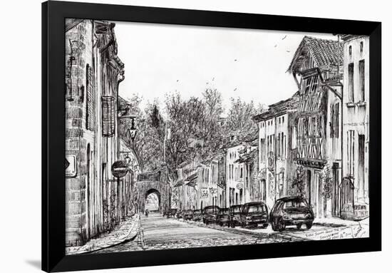 Sauveterre evening France, 2010-Vincent Alexander Booth-Framed Giclee Print