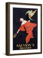 Sauvion's Brandy, 1925-Leon Benigni-Framed Giclee Print