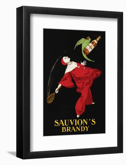 Sauvion's Brandy-Leonetto Cappiello-Framed Art Print