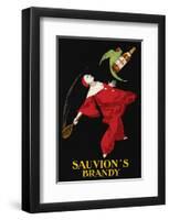 Sauvion's Brandy-Leonetto Cappiello-Framed Art Print