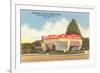 Sauzer's Little Waffle Shop, Roadside Retro-null-Framed Premium Giclee Print