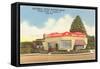 Sauzer's Little Waffle Shop, Roadside Retro-null-Framed Stretched Canvas