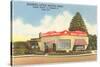 Sauzer's Little Waffle Shop, Roadside Retro-null-Stretched Canvas