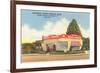 Sauzer's Little Waffle Shop, Roadside Retro-null-Framed Art Print