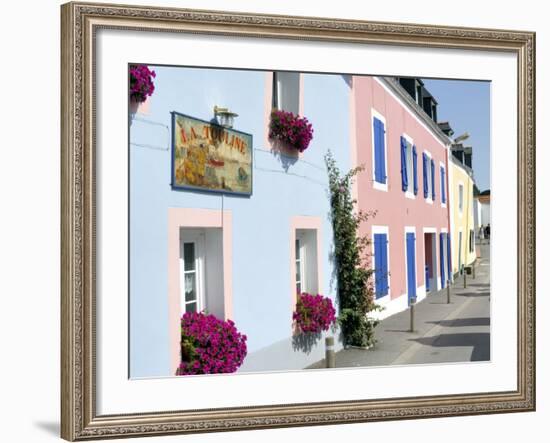 Sauzon, Belle Ile, Brittany, France, Europe-Groenendijk Peter-Framed Photographic Print