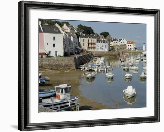 Sauzon Port, Belle Ile, Brittany, France, Europe-Groenendijk Peter-Framed Photographic Print