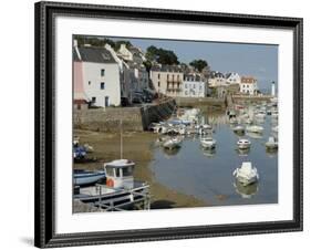 Sauzon Port, Belle Ile, Brittany, France, Europe-Groenendijk Peter-Framed Photographic Print