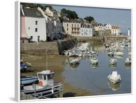 Sauzon Port, Belle Ile, Brittany, France, Europe-Groenendijk Peter-Framed Photographic Print